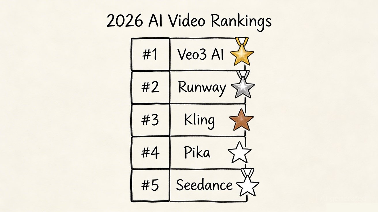 2026 AI video generator rankings