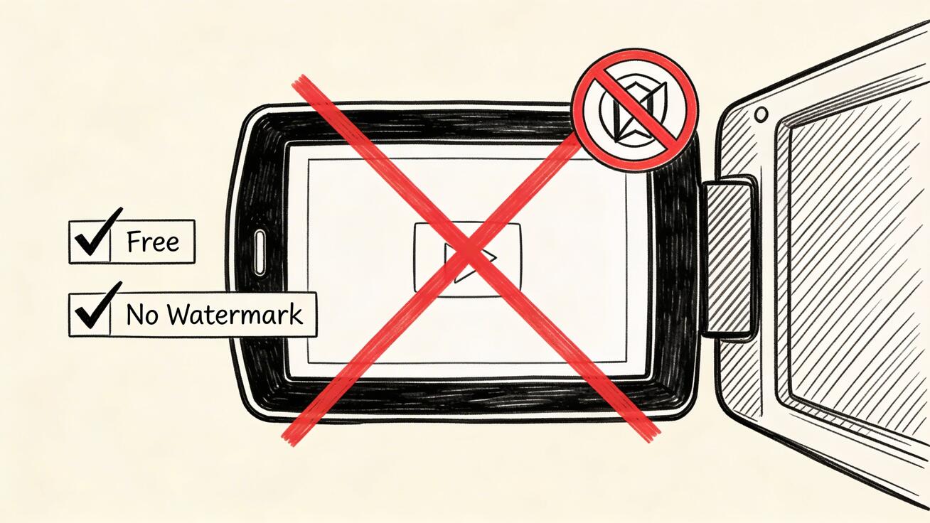워터마크 없는 AI 비디오
