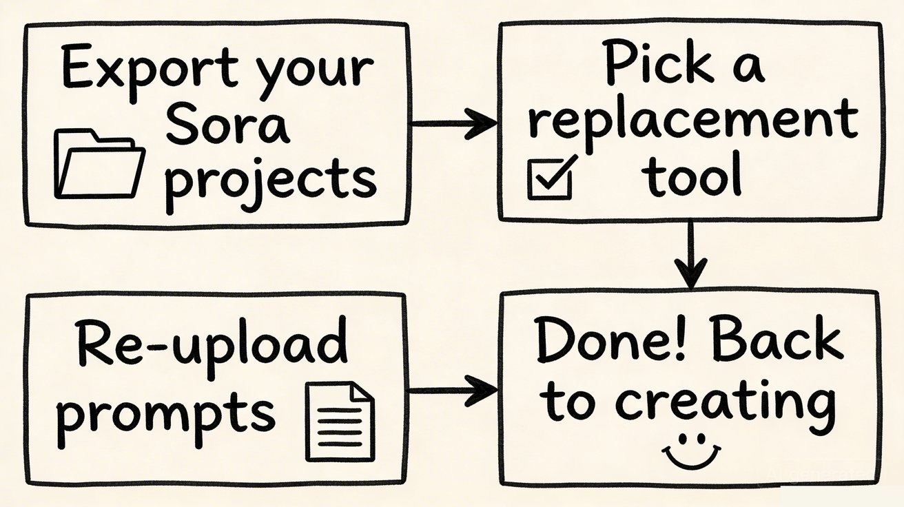 Step-by-step guide to switching from Sora