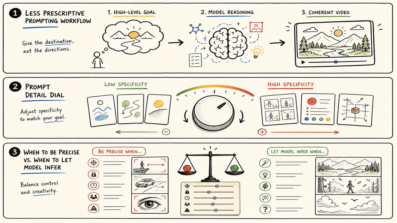 Gemini Omni precision versus inference prompting checklist