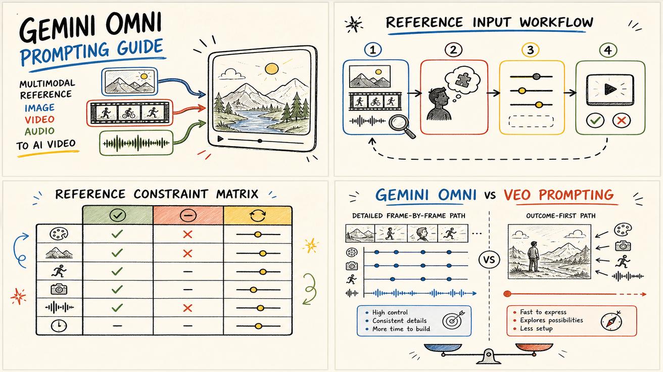 Gemini Omni Reference Image, Video, and Audio Prompting Guide