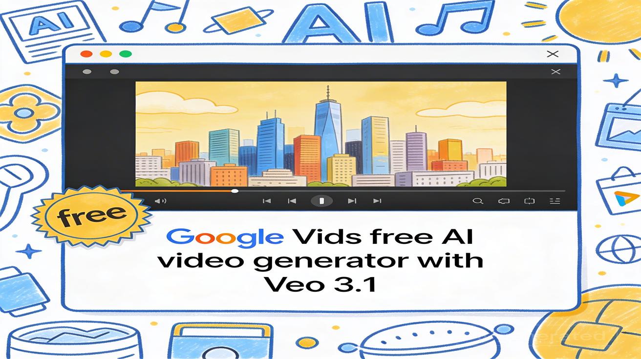 Google Vids jetzt kostenlos für alle: Veo 3.1 KI-Videogenerator ohne Kosten nutzen (2026)