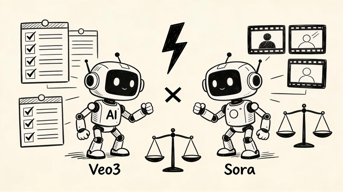 Google Veo 3 est-il meilleur que Sora ? Analyse 2026