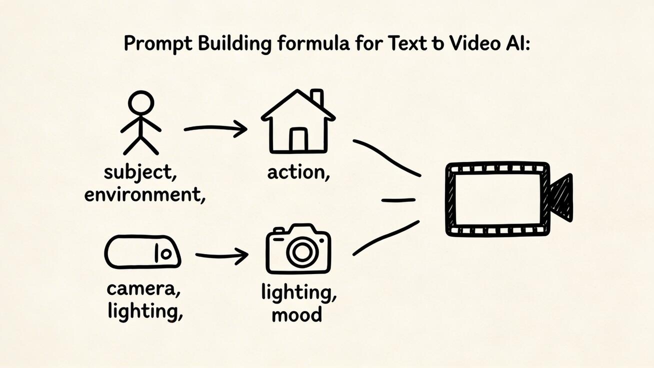 Написание промптов для генерации видео — советы и примеры