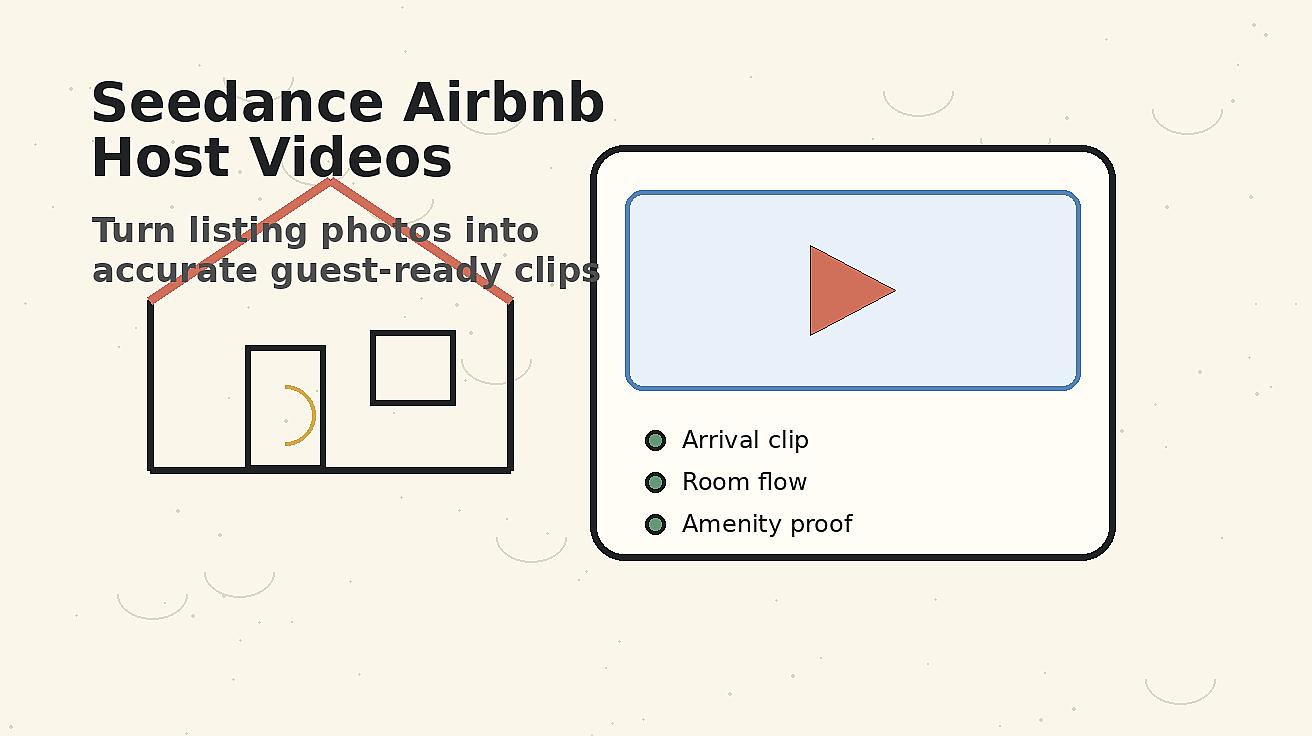 Seedance Airbnb host video cover