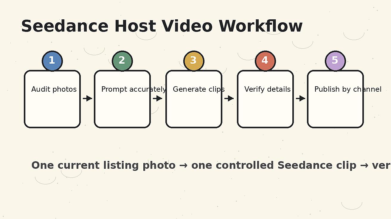 Seedance Airbnb workflow
