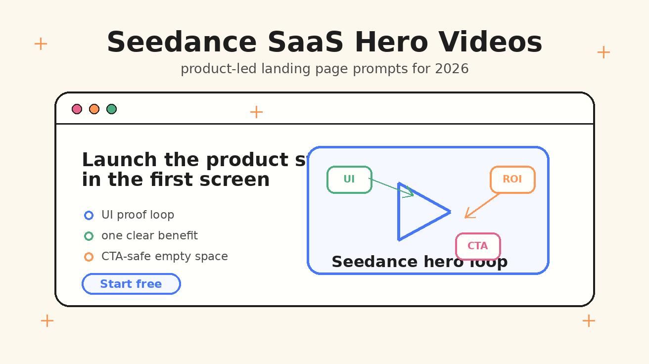 Seedance SaaS hero videos cover