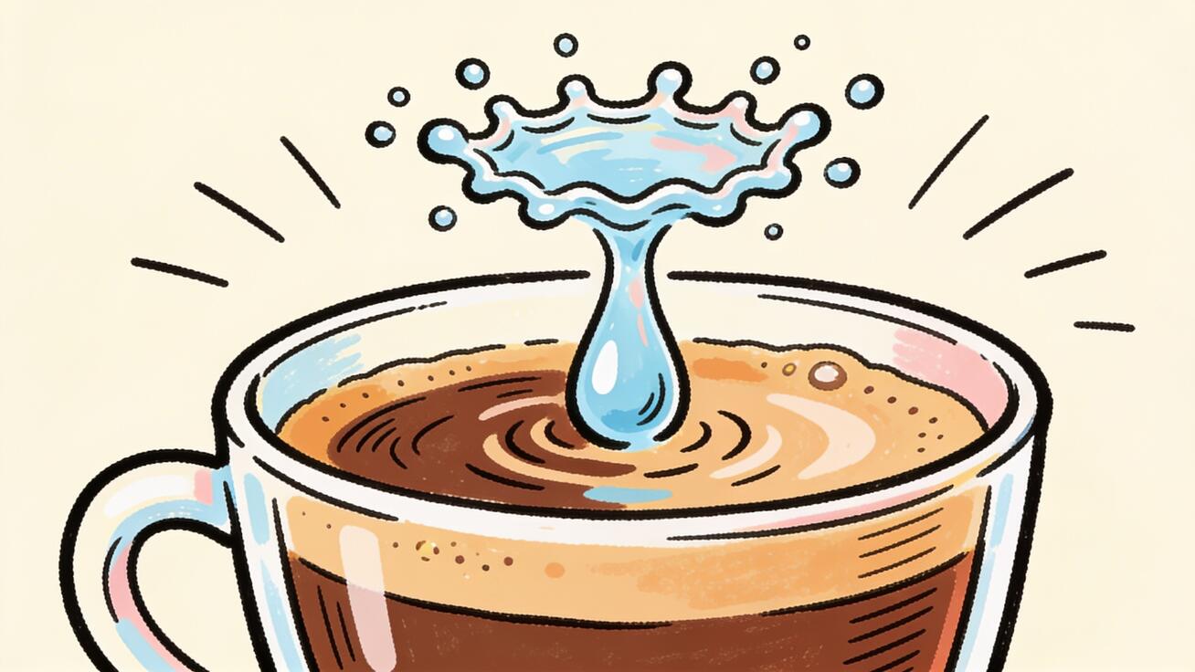 Éclaboussure de goutte de lait au ralenti générée avec Seedance