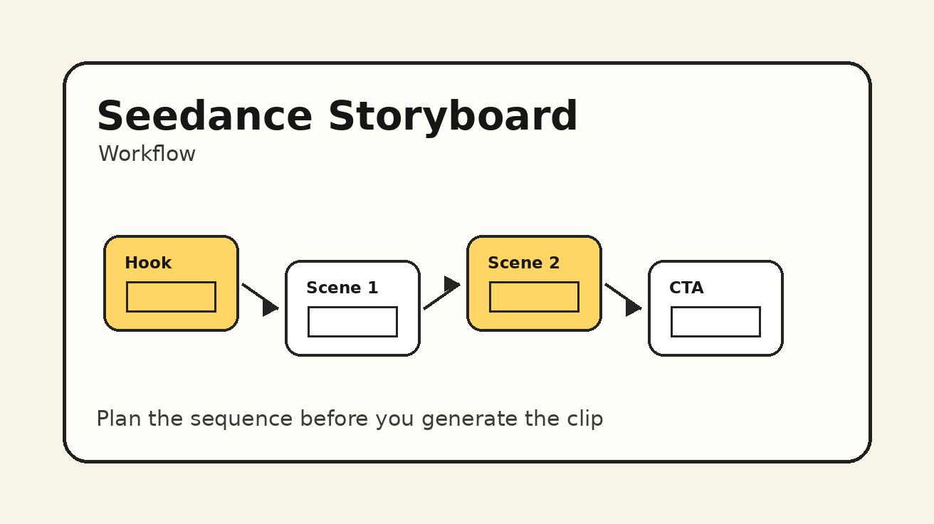 Seedance storyboard workflow cover
