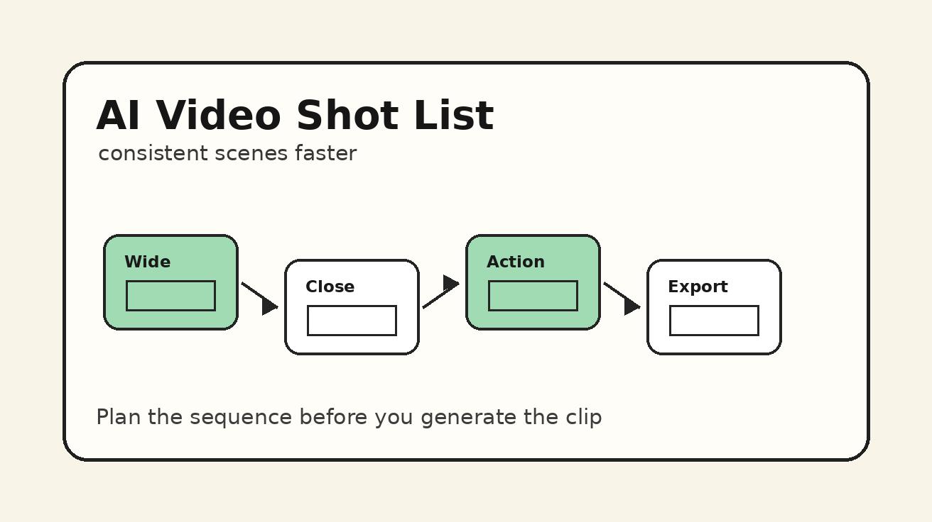 Seedance AI video shot list workflow