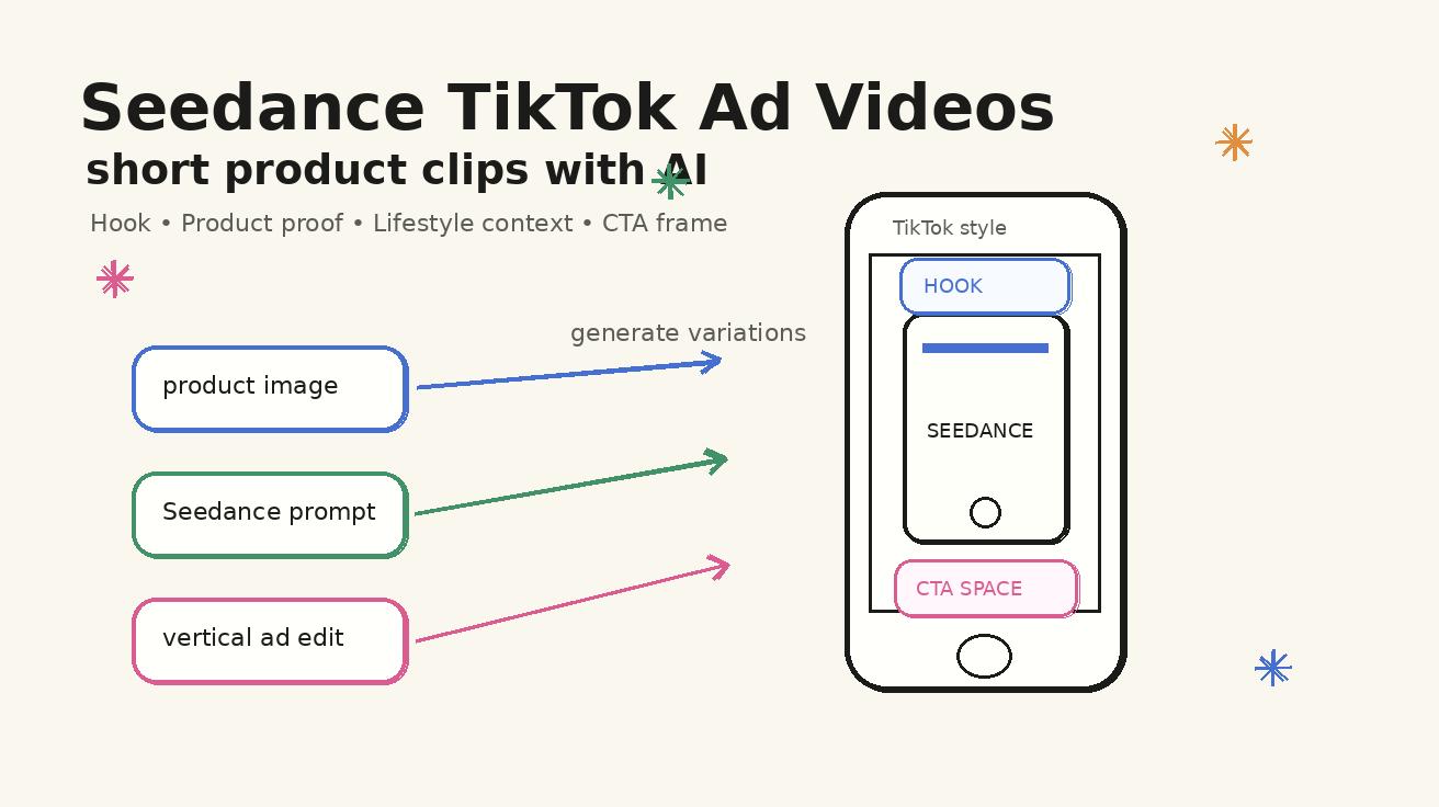 Seedance TikTok ad video workflow cover