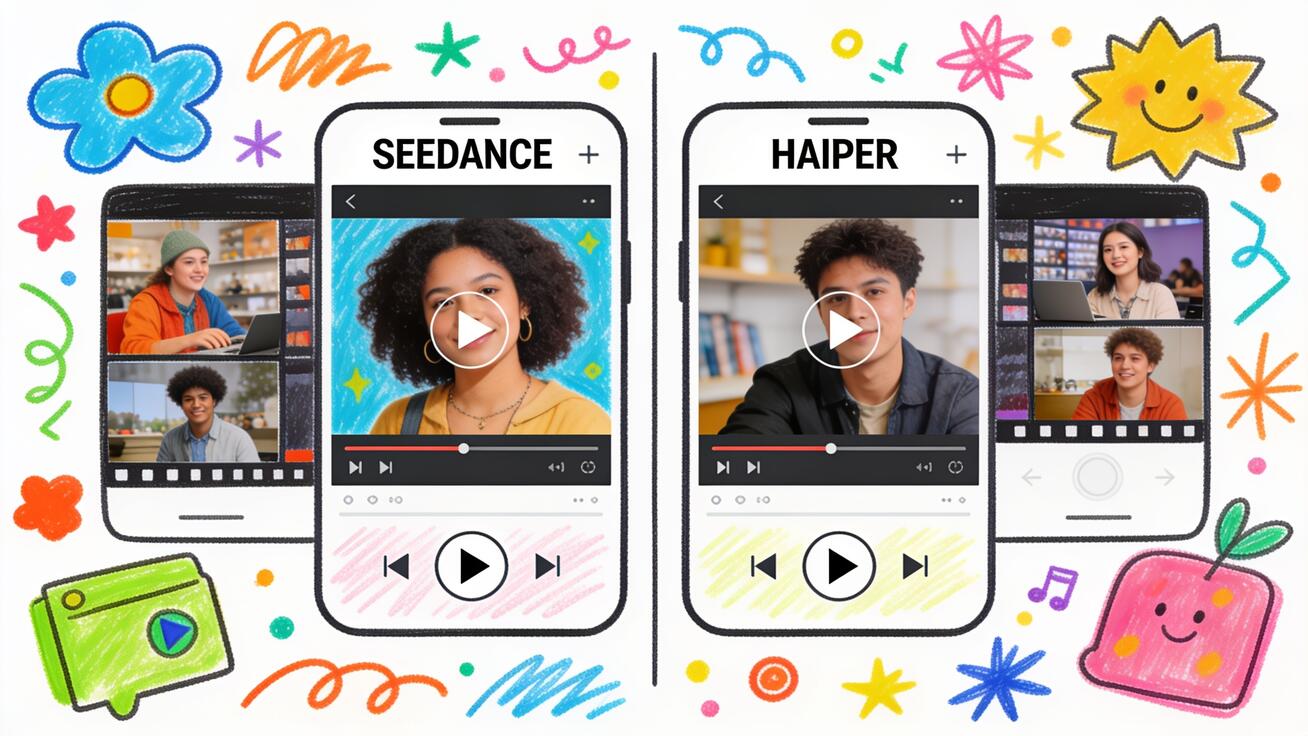 Seedance vs Haiper AI video generator comparison 2026