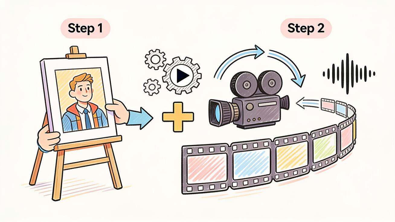 Hybrid pipeline: craft a stylized hero frame in Midjourney, then bring it into Seedance to add camera motion, length, and native audio.