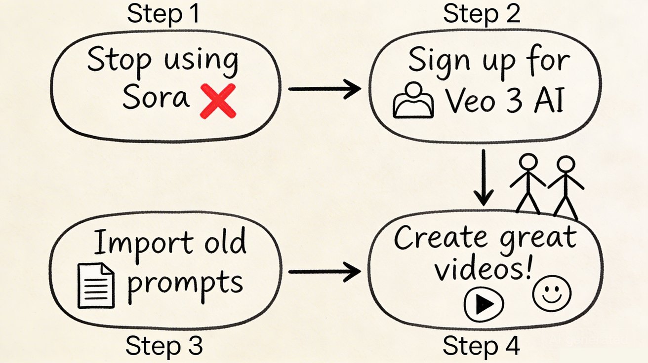 Migration guide from Sora to Veo3 AI