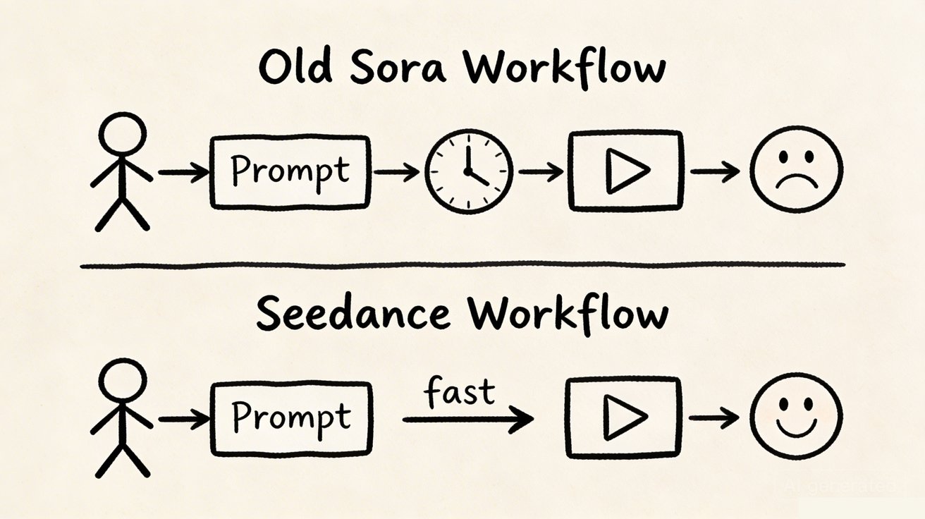 Real-world workflow: Sora vs Seedance
