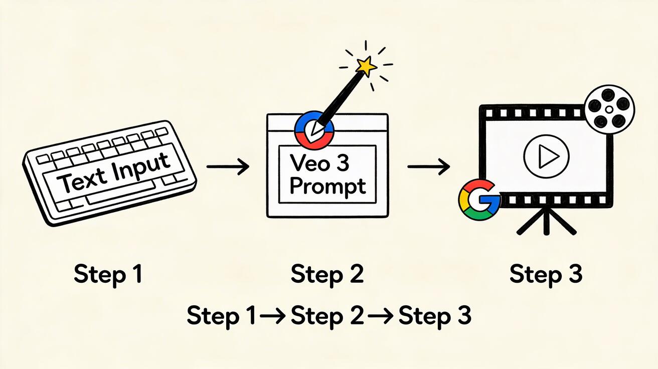 Veo 3 Text to Video: Complete Guide (2026) — From Prompt to Final Video