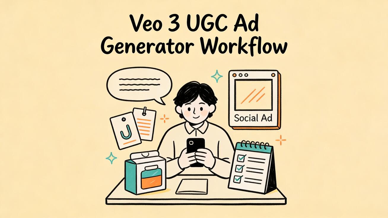 Veo 3 UGC 广告生成器 2026:制作创作者风格产品视频