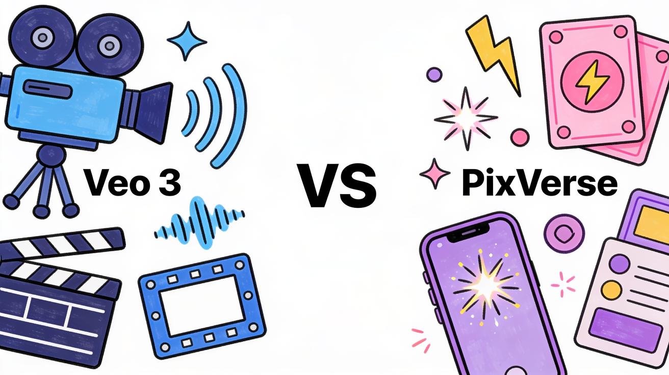 Veo 3 vs PixVerse: Which AI Video Generator Wins in 2026?