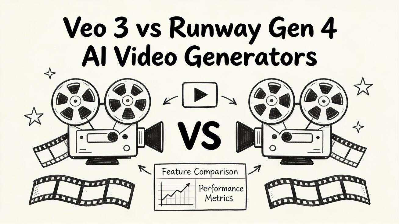 Veo 3 vs Runway Gen-4 (2026) : lequel gagne en génération vidéo IA ?