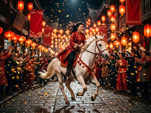 Gallop into 2026 Photo Effect