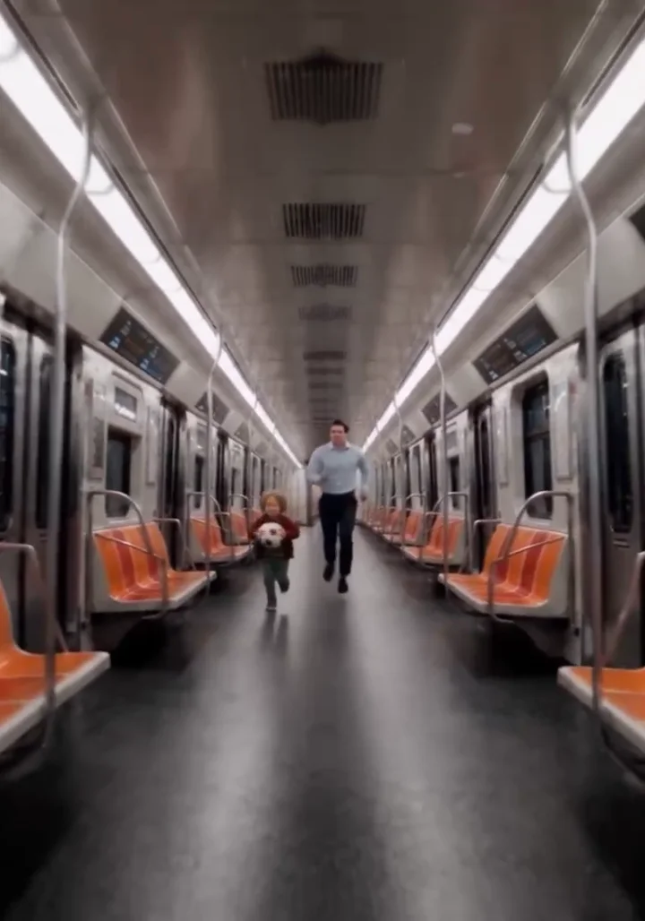 The subway chase